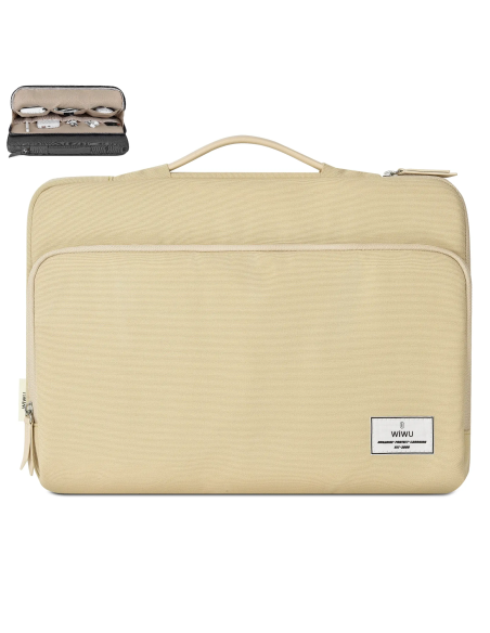 Funda Clásica para Portátil de 16", Marfil