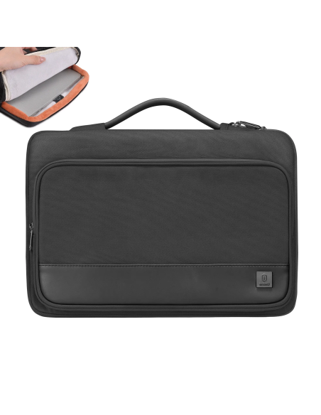 16" Cozy Classic Laptop Sleeve Black
