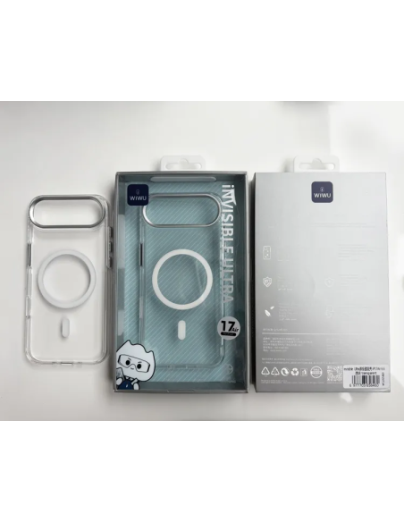 iPhone 17 Air Case with MagSafe Transparent Anti-yellowing iNVISIBLE ULTRA