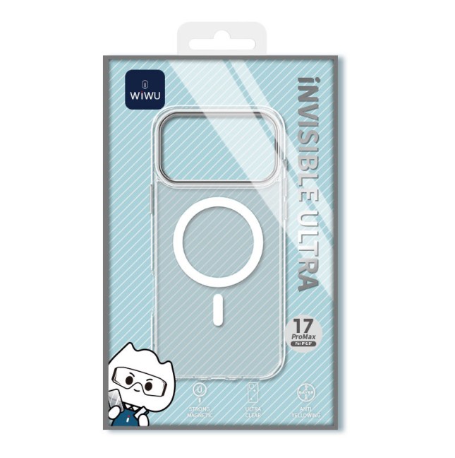 Funda iPhone 17/18 Pro Max MagSafe iNVISIBLE ULTRA | WiWU