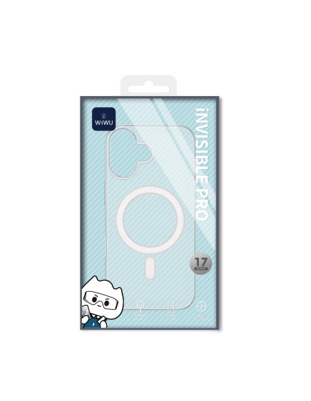 Funda iPhone 17 con MagSafe Transparente Antiamarilleo iNVISIBLE PRO