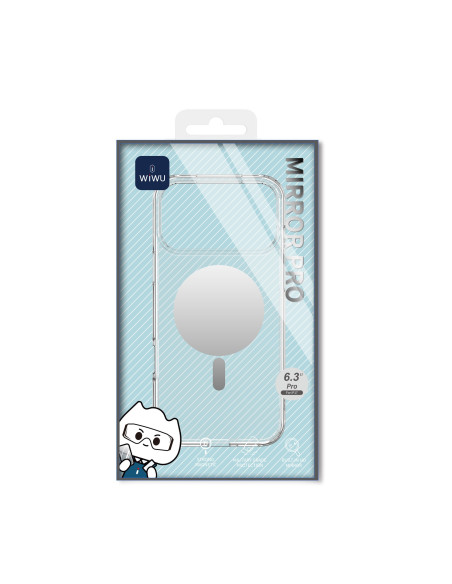 iPhone 17 Pro Max Case with Mirror and MagSafe Transparent Anti-yellowing MIRROR PRO