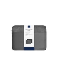 15.6" Minimalist Laptop Sleeve Case Grey