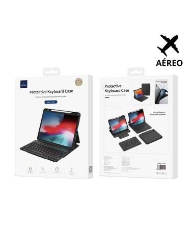 Funda Protectora con Teclado para A11/A9Plus Negro