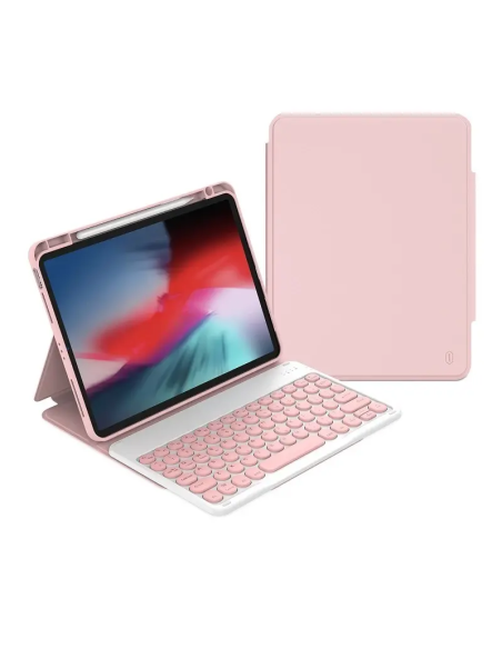 Funda Teclado Tab A8 Rosa