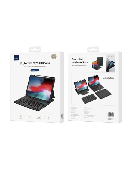 iPad Pro 11" Keyboard Protective Case Black