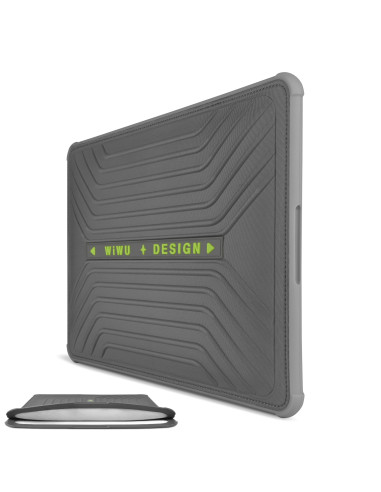 13.6"/14.2" Laptop Protective Case Gray