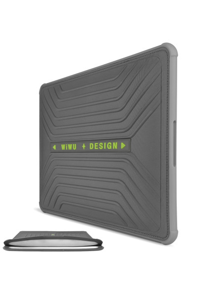 13.6"/14.2" Laptop Protective Case Gray