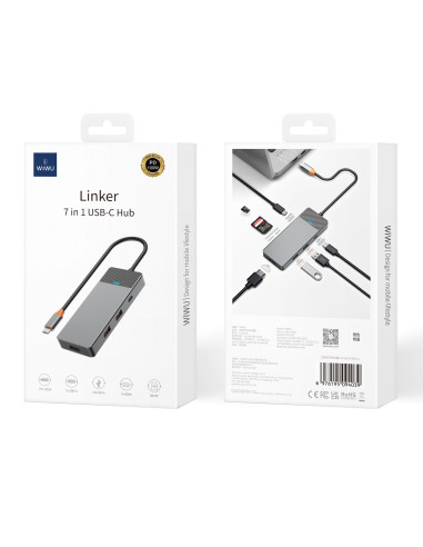 7-in-1 USB A & C Hub Adapter A721HD