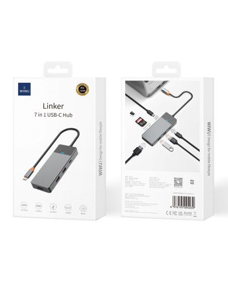 7-in-1 USB A & C Hub Adapter A721HD