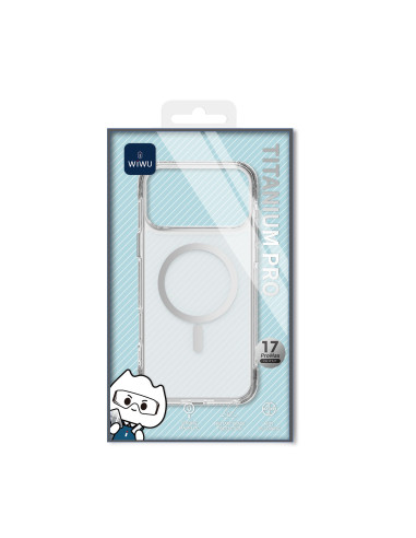 Funda iPhone 17 Pro Max con MagSafe Transparente Antiamarilleo TITANIUM PRO