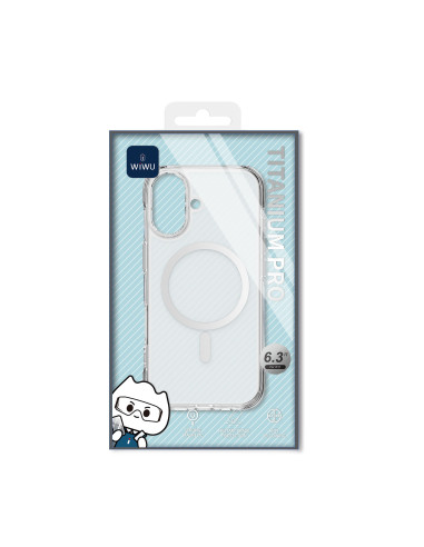 iPhone 17 Case with MagSafe Transparent Anti-yellowing TITANIUM PRO
