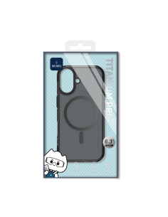 Funda iPhone 17 con MagSafe Transparente Negro Antiamarilleo TITANIUM PRO