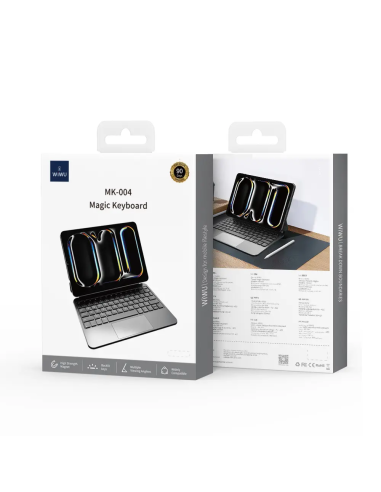 iPad Air 11 2024/2025 Magic Keyboard Case (Arabic+English) Black