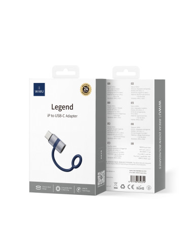 Legend USB L-C Adapter Black
