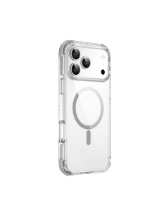 Funda híbrida Ultra 3D para iPhone 17 Pro Gris