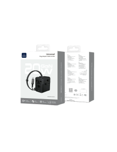 Adaptador Universal 20W con Cable Tipo-C