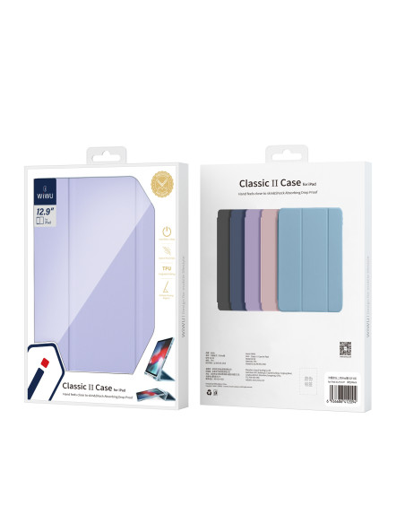 Funda lila Classic II para iPad Pro de 11"