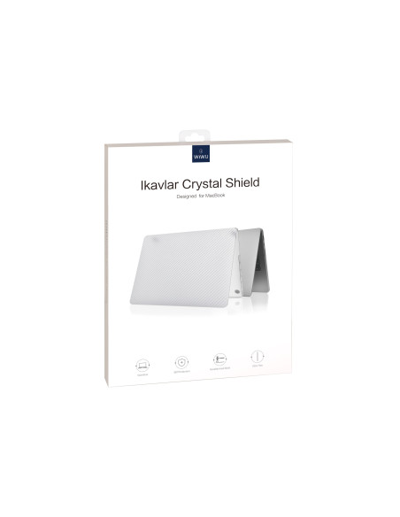 Macbook Air 15.3 Case Ikavlar Crystal Shield Transparent
